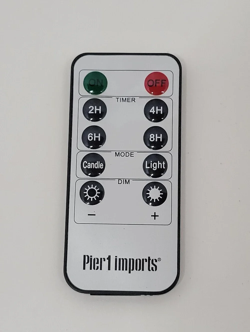 Pier 1 Imports Multi-Function LED Remote Control Tested